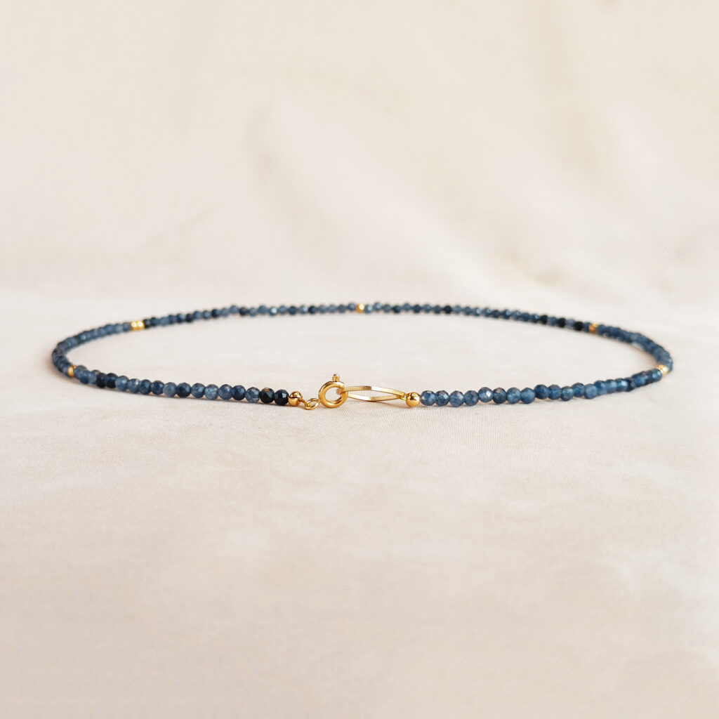 Sparkling Ketting | Saffier