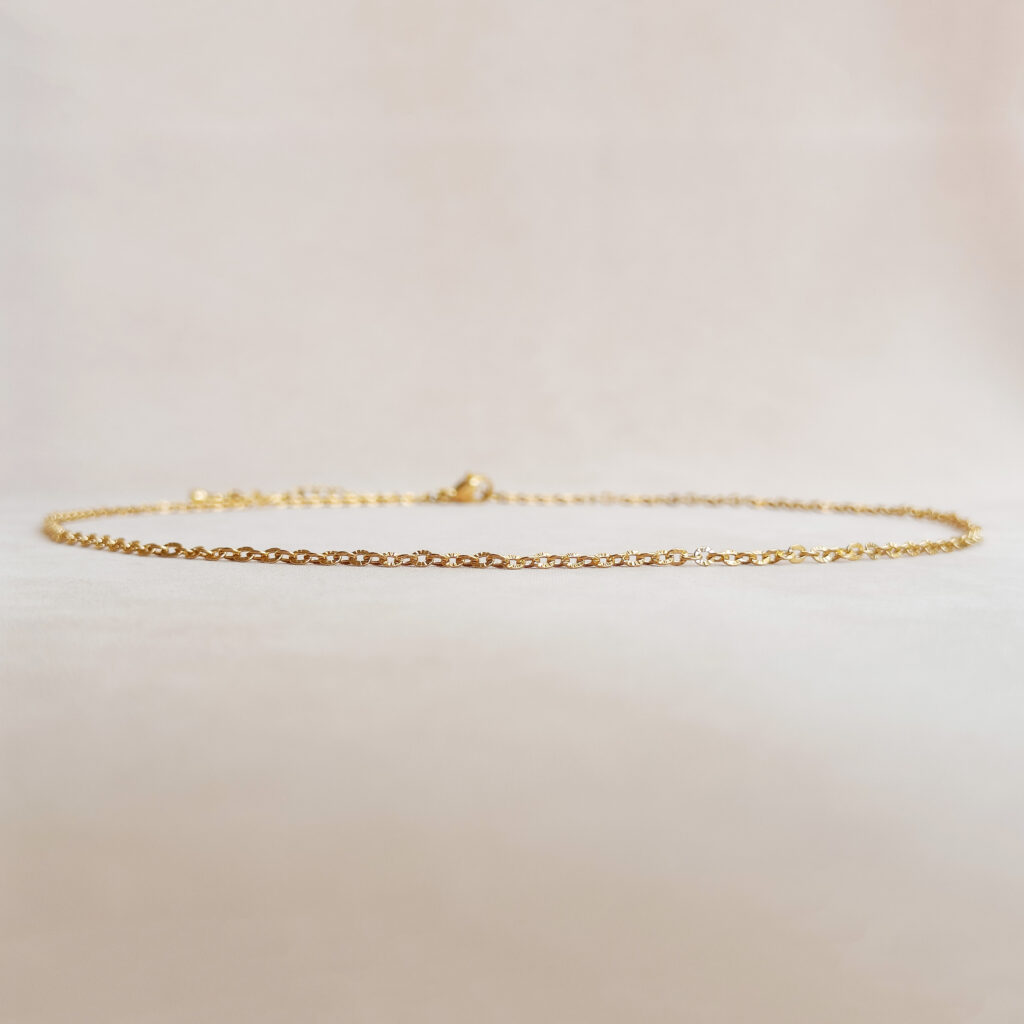 Connecting Sun Schakelketting | Goud