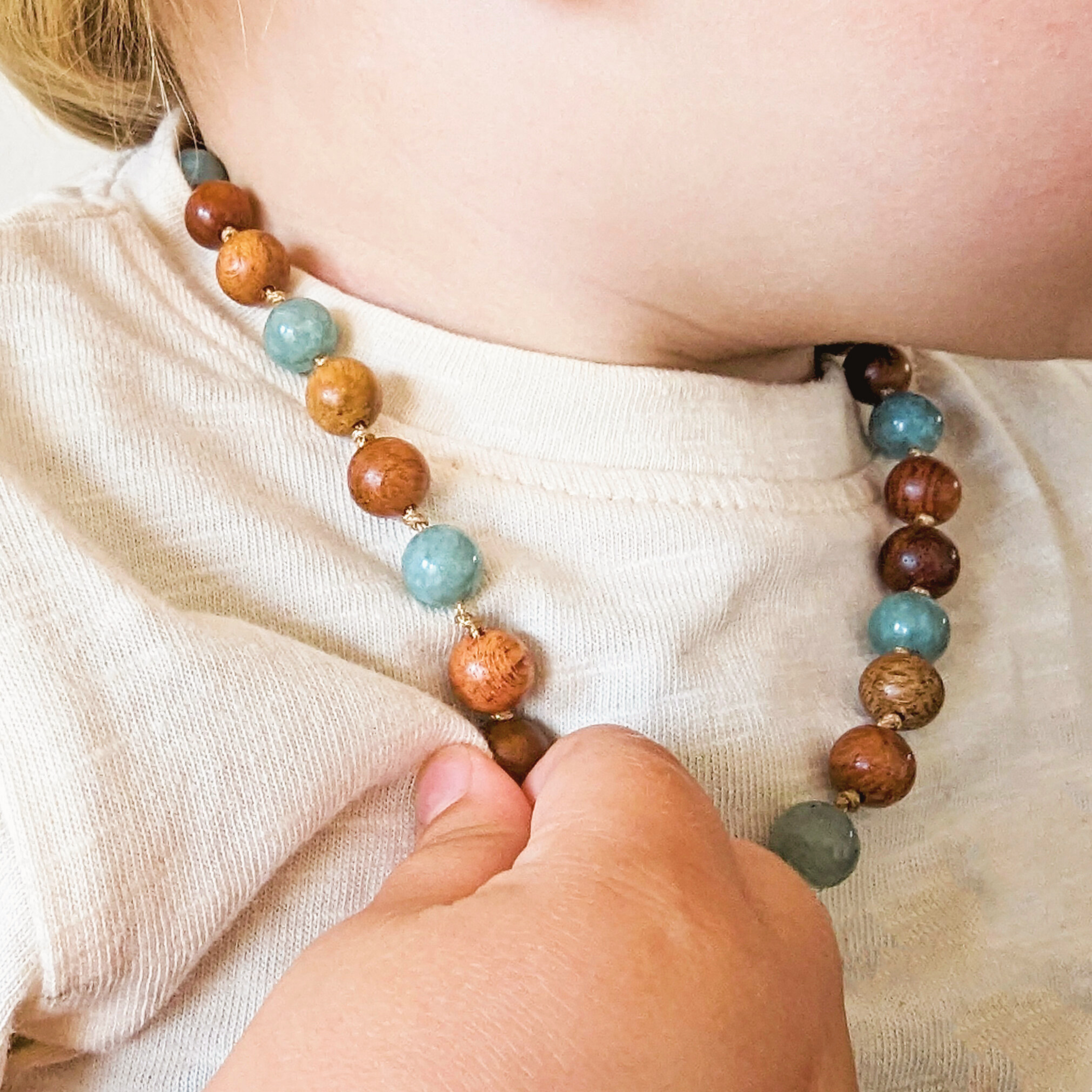 ketting kind groen | Kinderketting groen