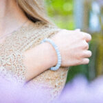 lichtblauwe armband