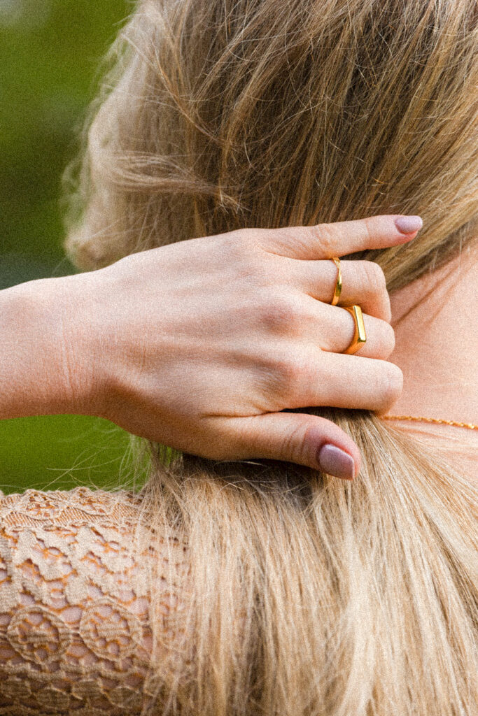 zegelring voor vrouwen goud