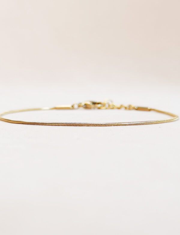 subtiele armband goud