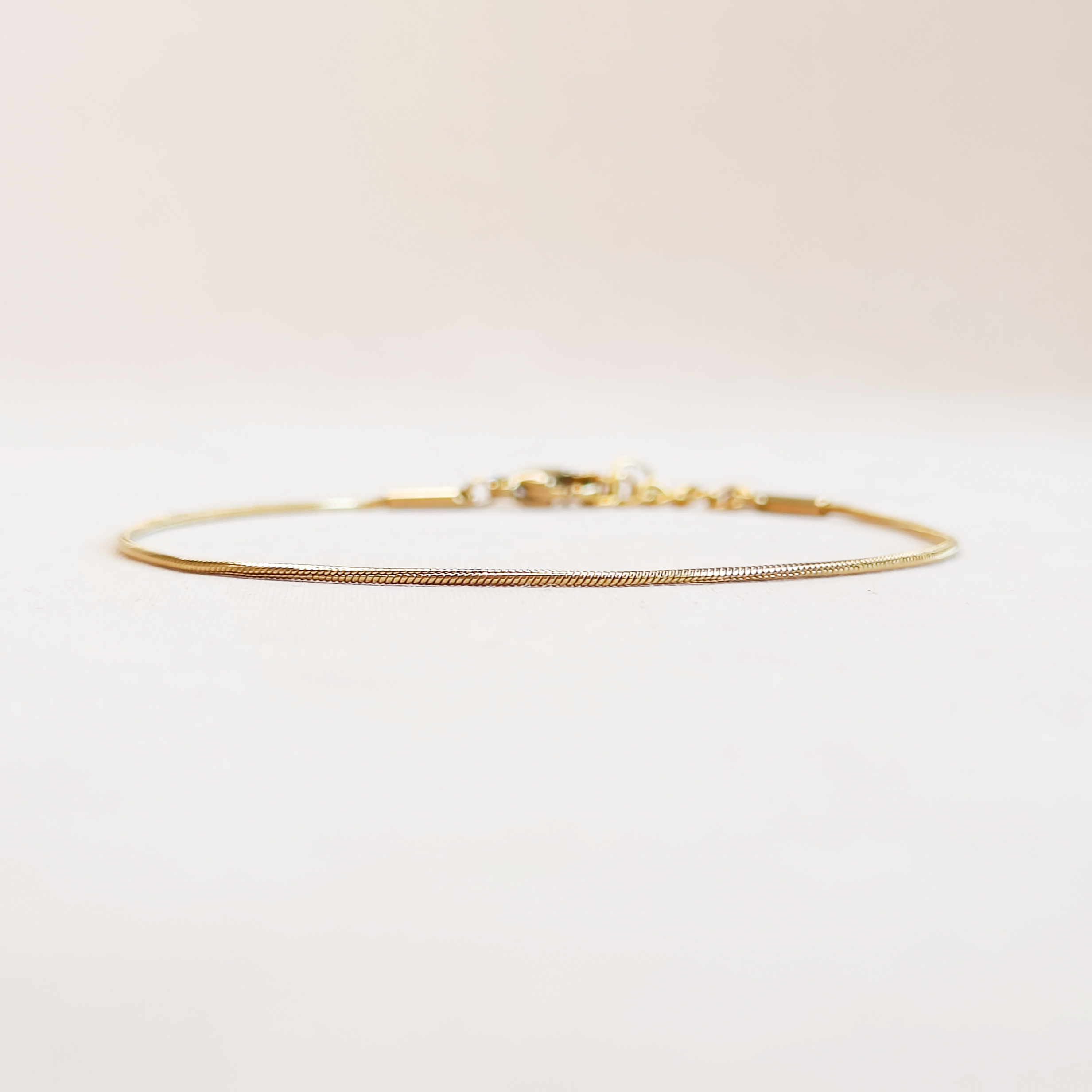 subtiele armband goud