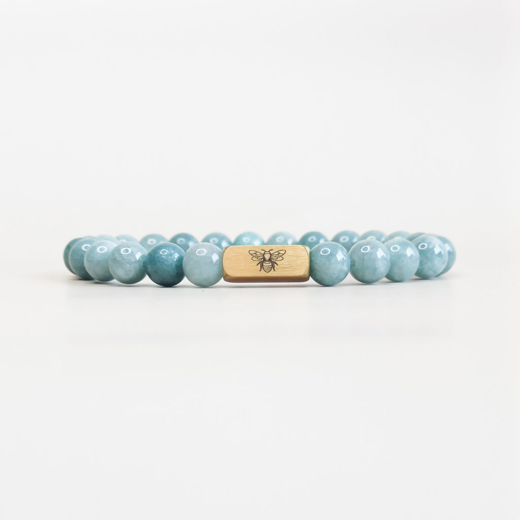 klassieke herenarmband burmese Jade