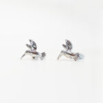 Manchetknopen vogel kolibrie