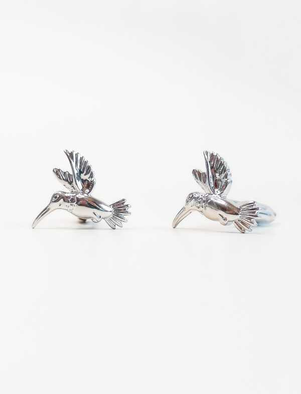 Manchetknopen vogel kolibrie