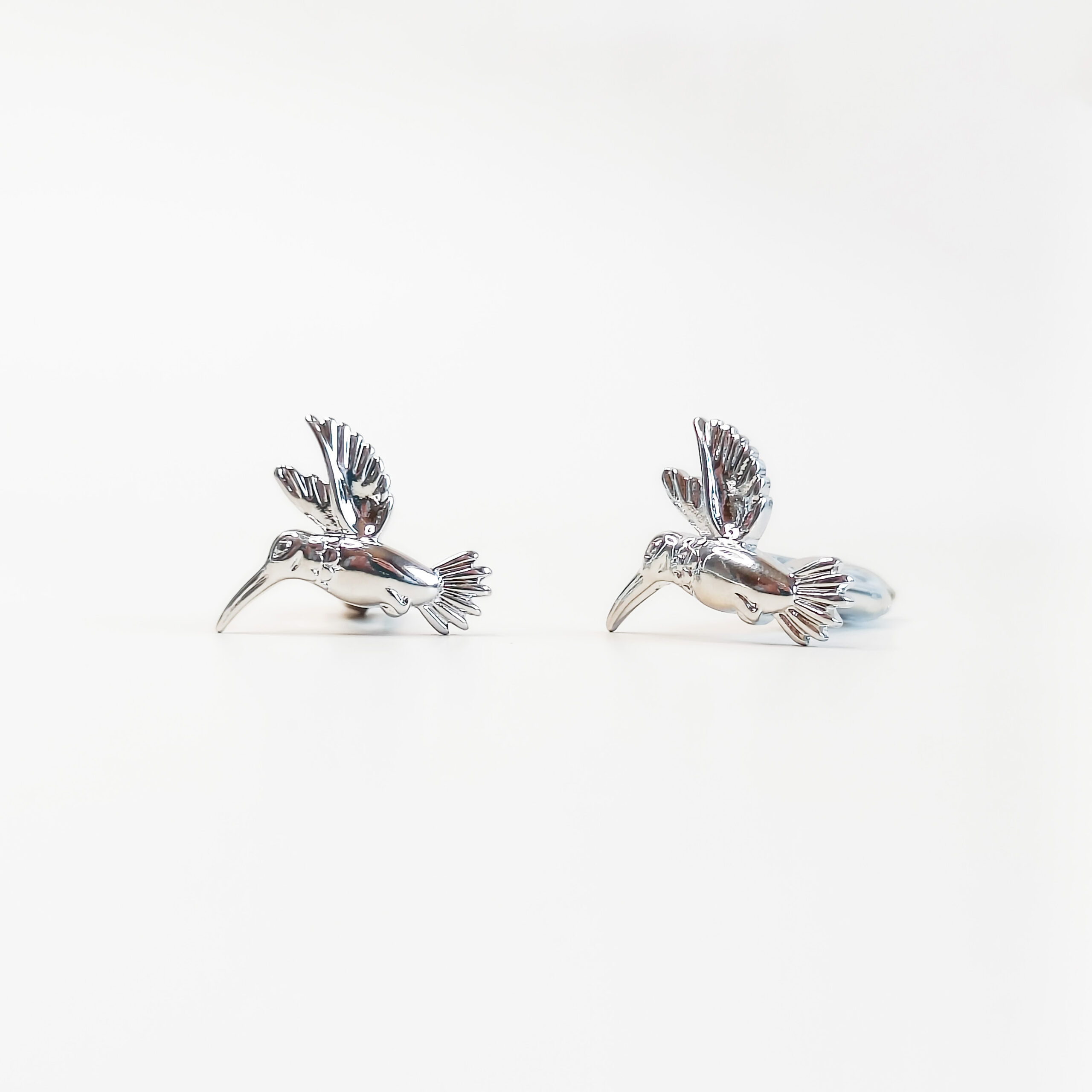 Manchetknopen vogel kolibrie