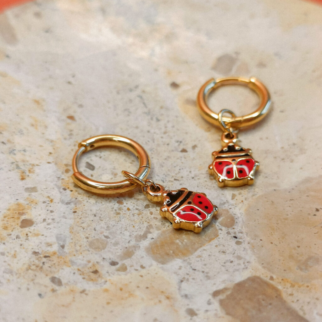 kinderoorbellen lieveheersbeestje