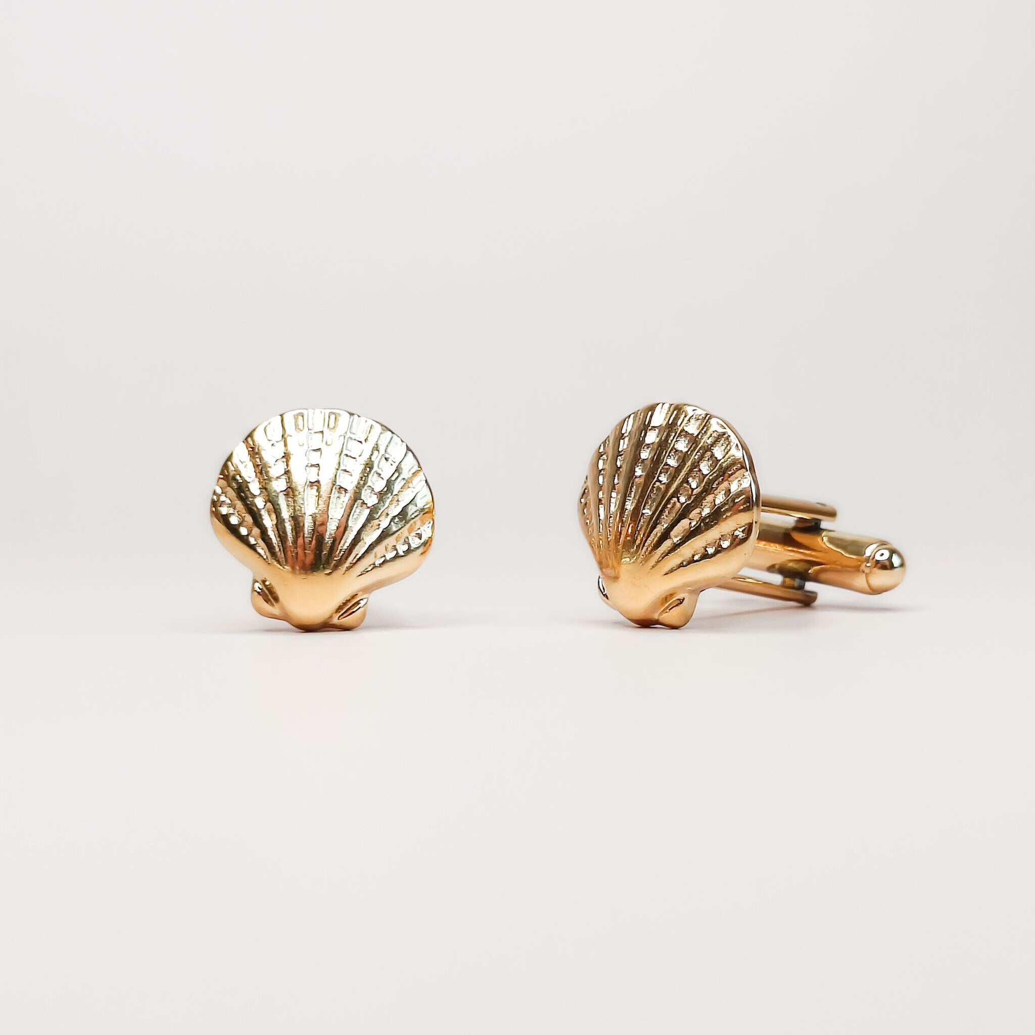 manchetknopen schelp goud | Unieke manchetknopen