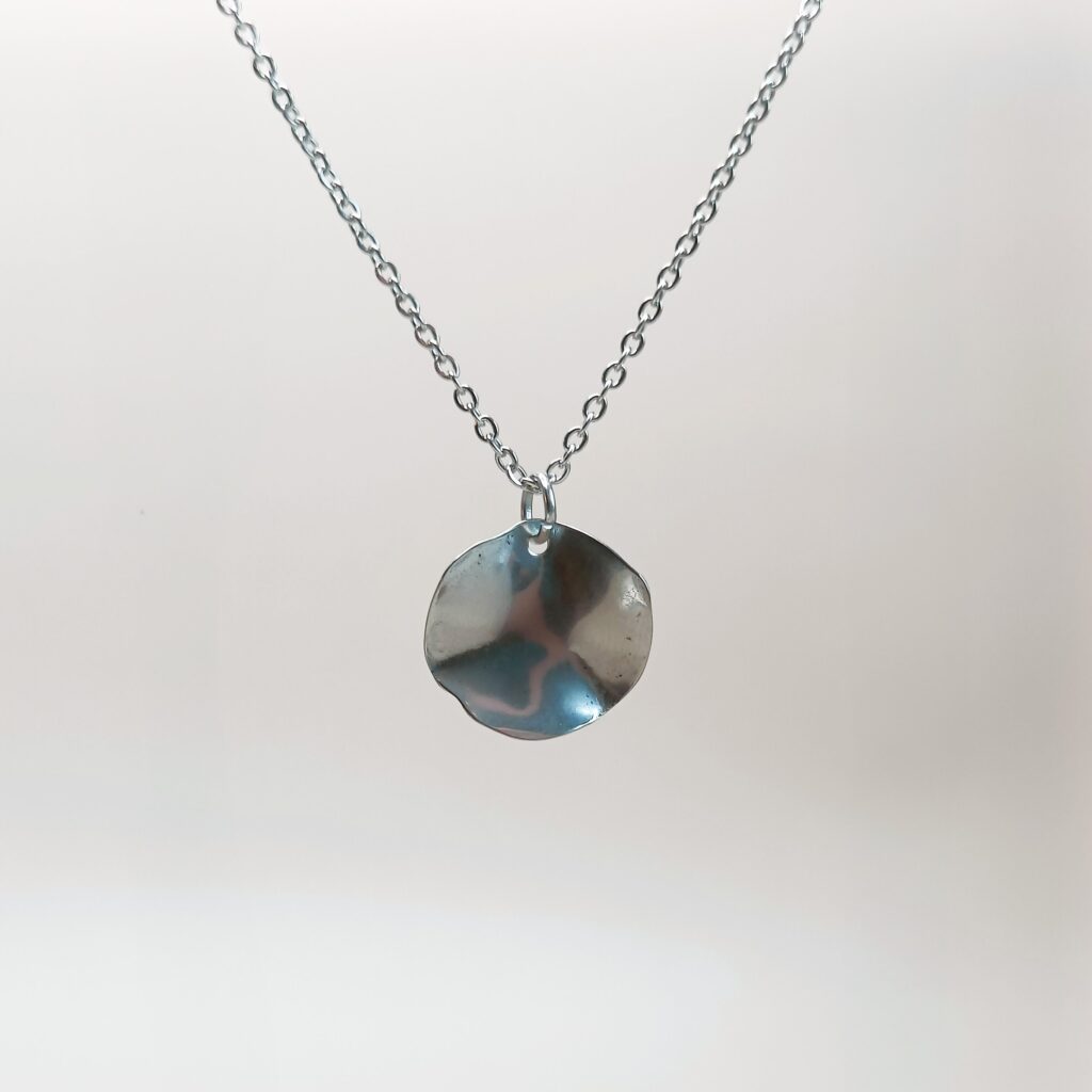 Rose Petal Ketting | Zilver