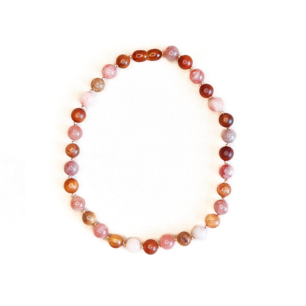 Geknoopte Houten Kinderketting | Zonnesteen