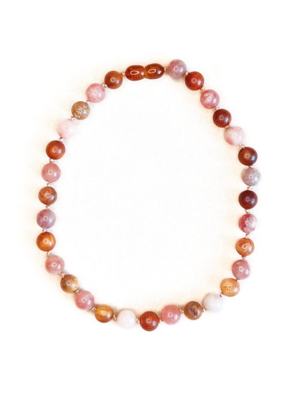 Geknoopte Houten Kinderketting | Zonnesteen