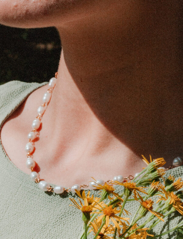 Classy Parelketting | Goud