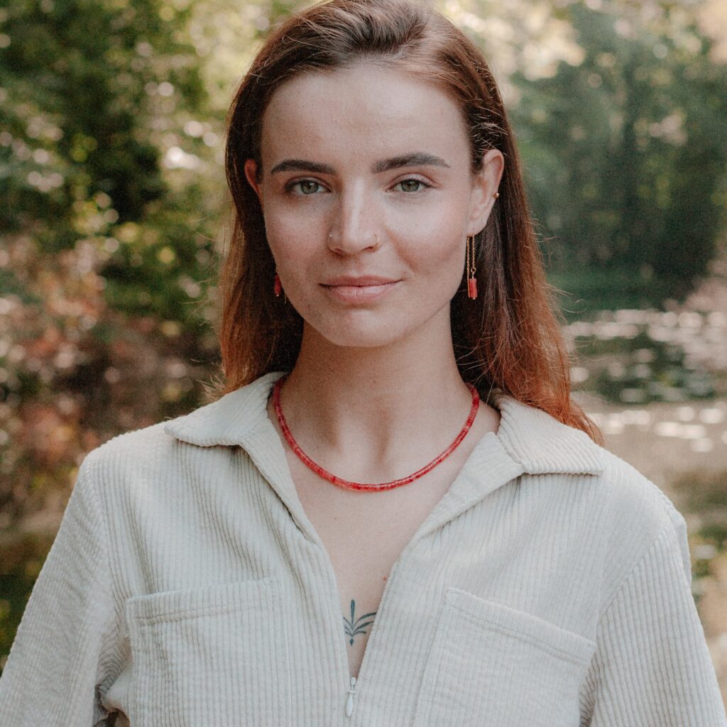 Tenue Ketting | Roze Chalcedoon