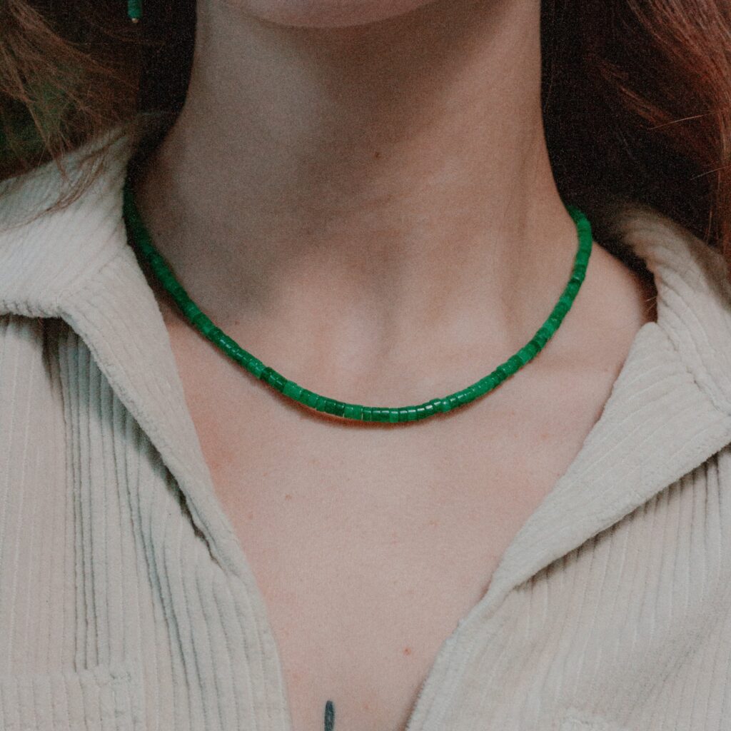 Tenue Ketting | Groene Jade