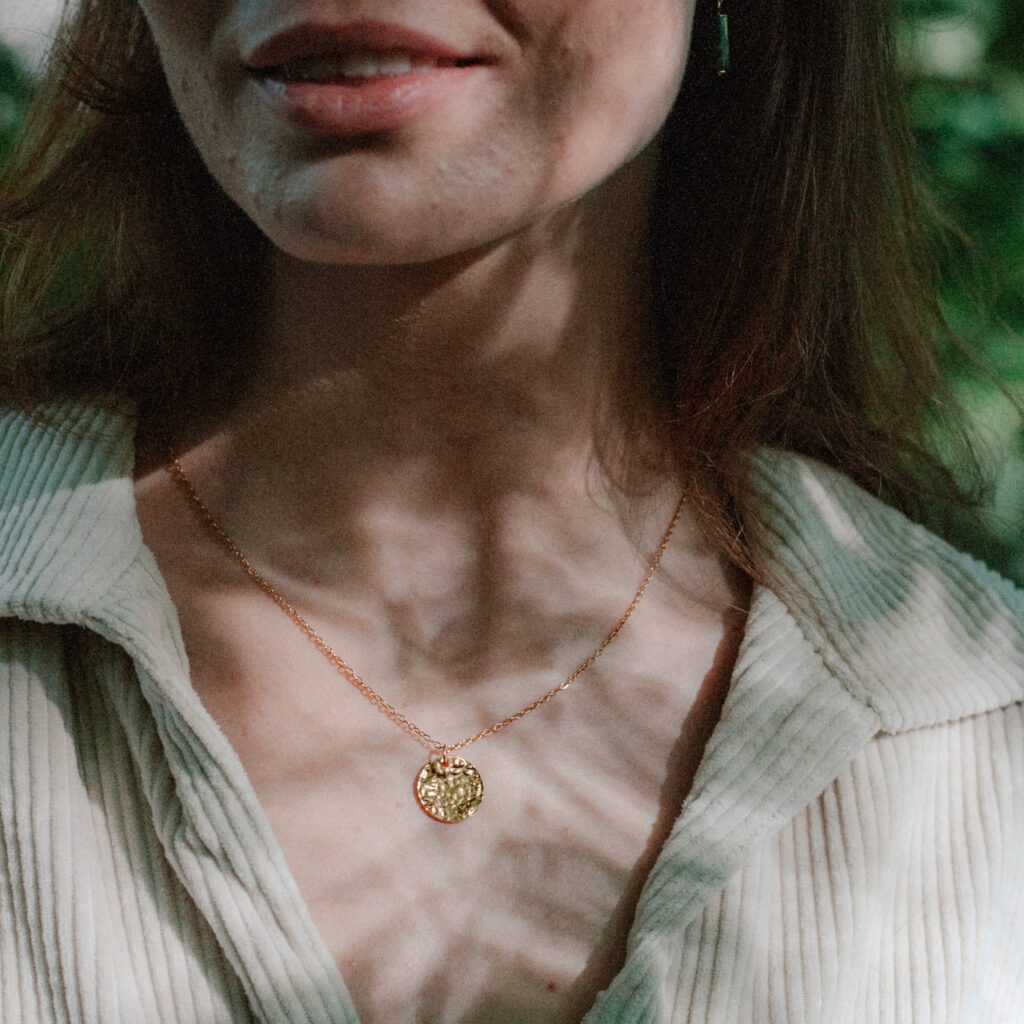 Full Moon Ketting | Goud