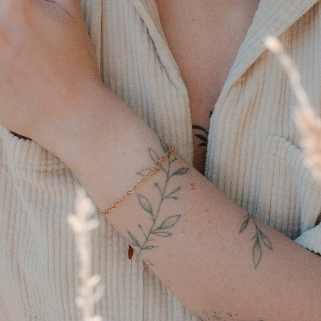 Schakelarmband Circle | Goud