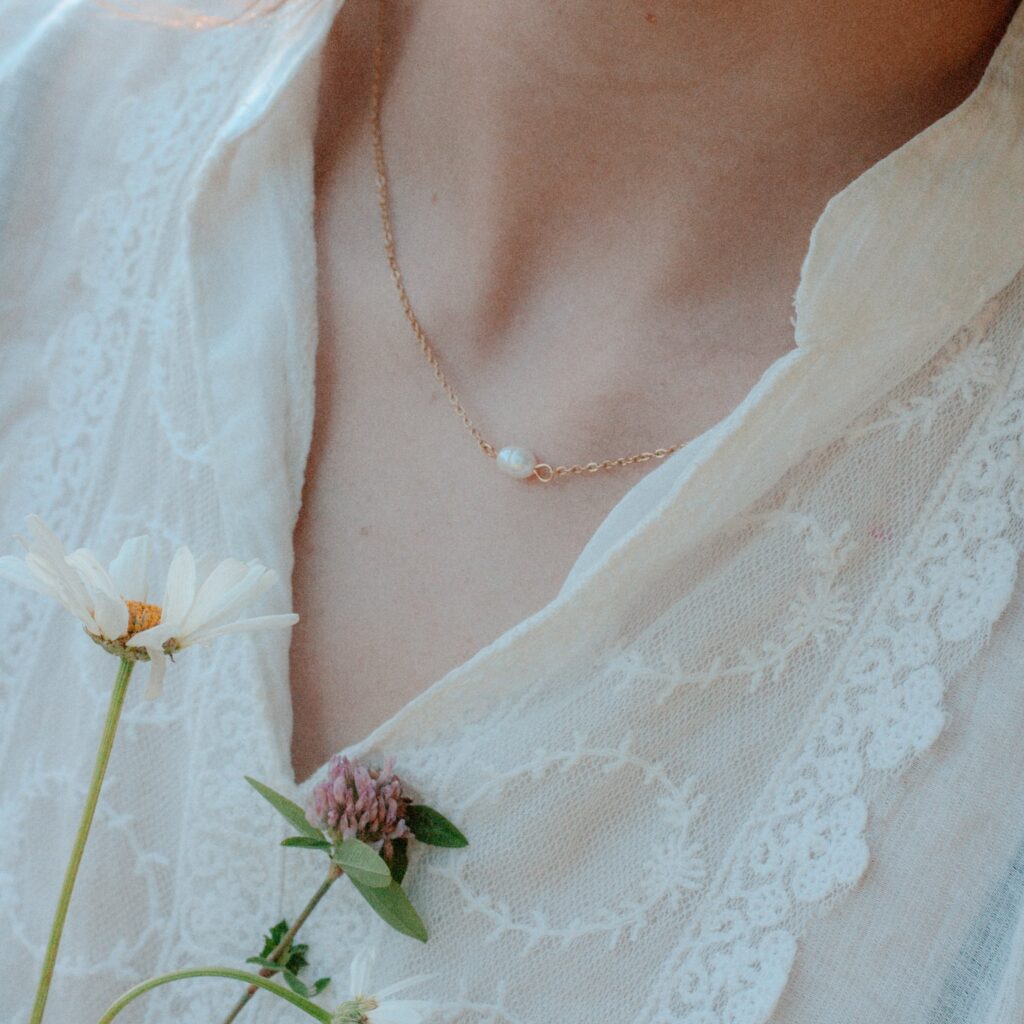 Minimal Parelketting | Goud
