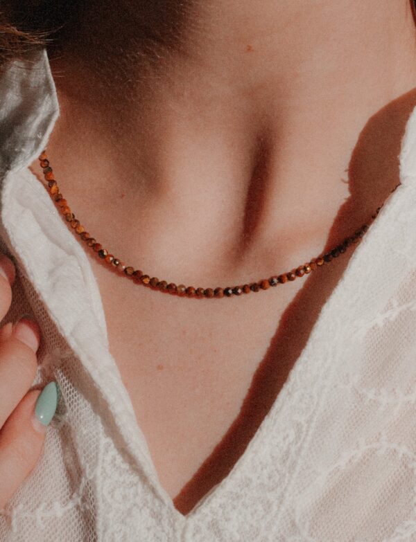 Sparkling Ketting | Tijgeroog