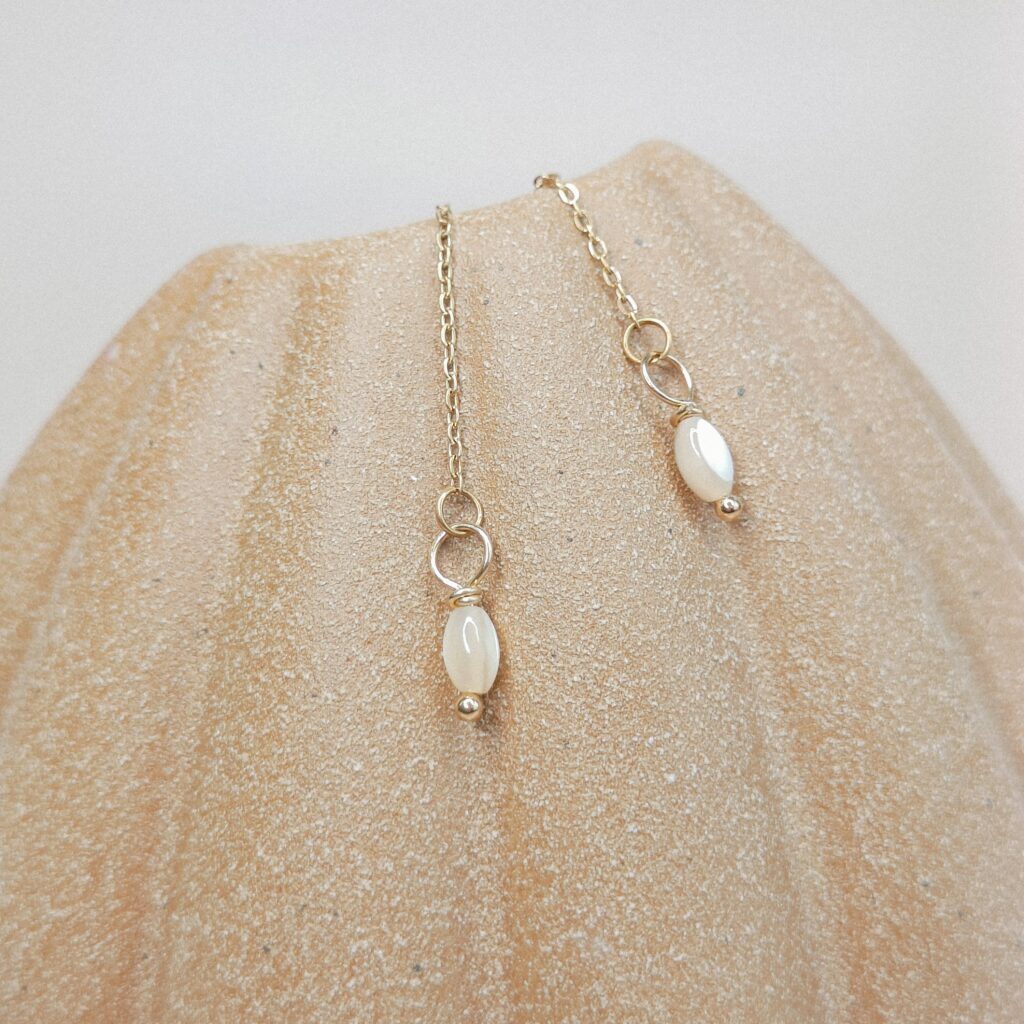 Mini Ovalis Threader | Mother of Pearl