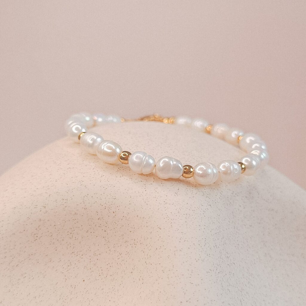 Classy Parelarmband | Goud