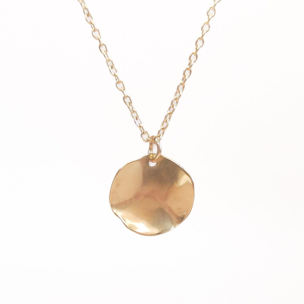 Rose Petal Ketting | Goud