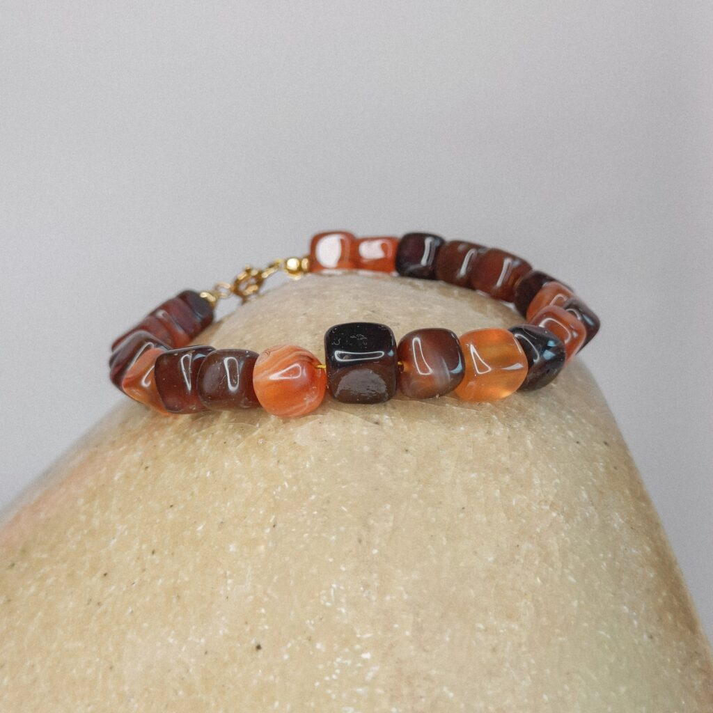 Focuum Armband | Rood Agaat