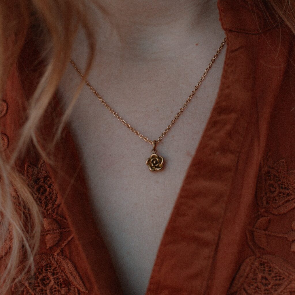 Tiny Rosula Ketting | Goud