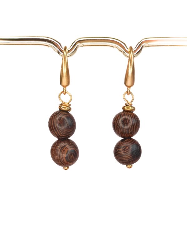 ligna-oorbellen-classic-wenge