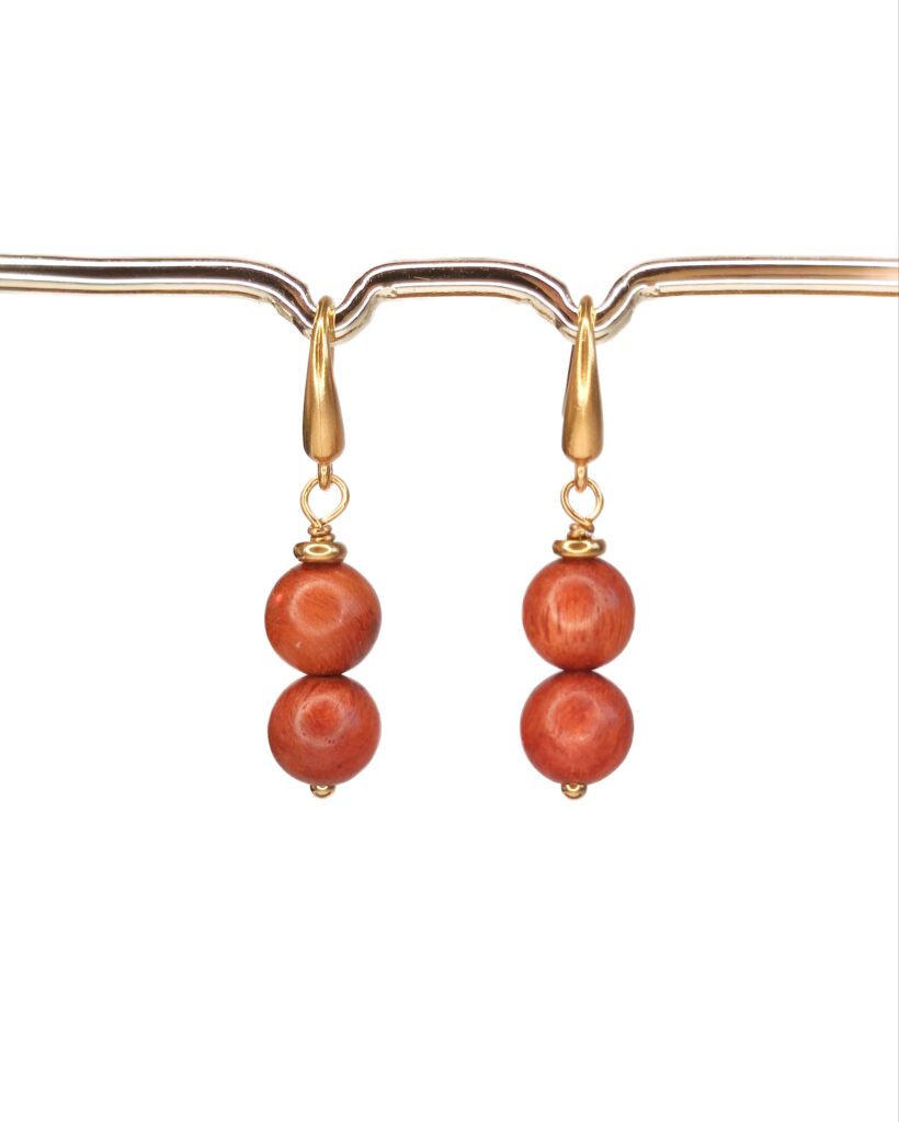 Ligna Oorbellen | Classic Rosewood