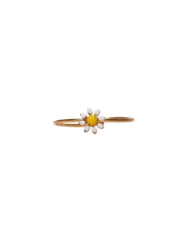 Daisy Ring | Pearly White