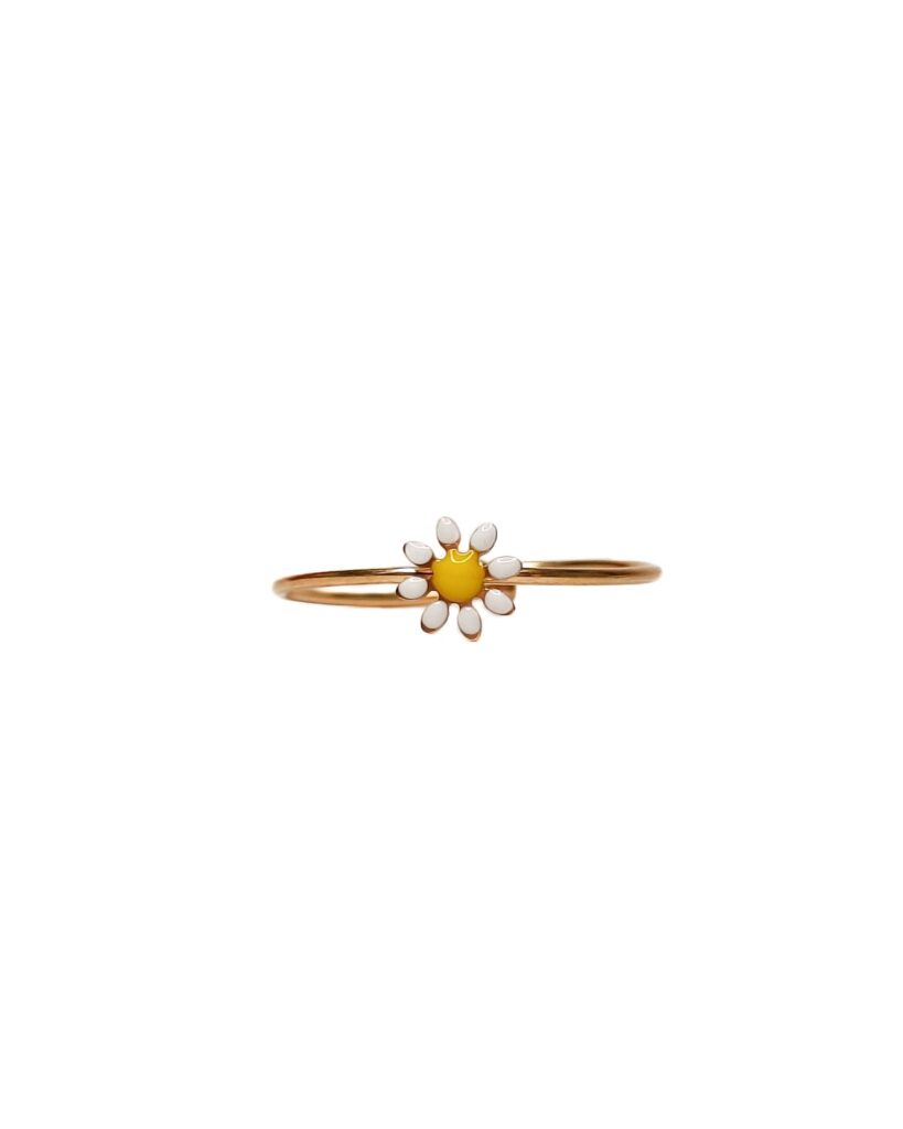 Daisy Ring | Pearly White