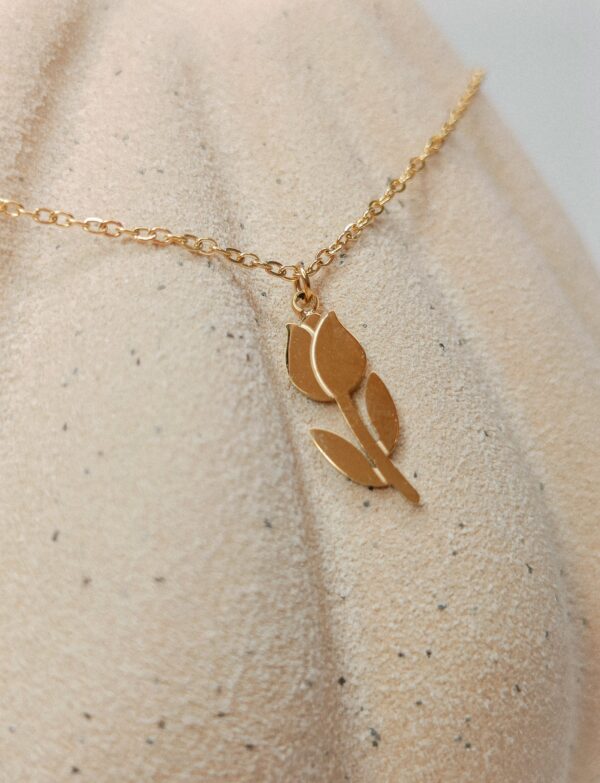 Tulipa Ketting | Goud