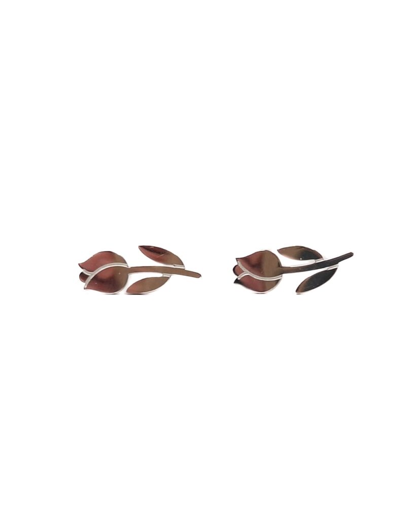 Tulipa Studs | Zilver