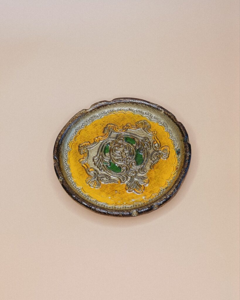 Vintage Sieradenschaaltje | Hout Ornament #2